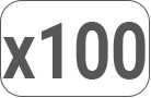 Lot 100 Boites d'attentes Plastibox fer - ø8 esp 20 largeur 10 cm