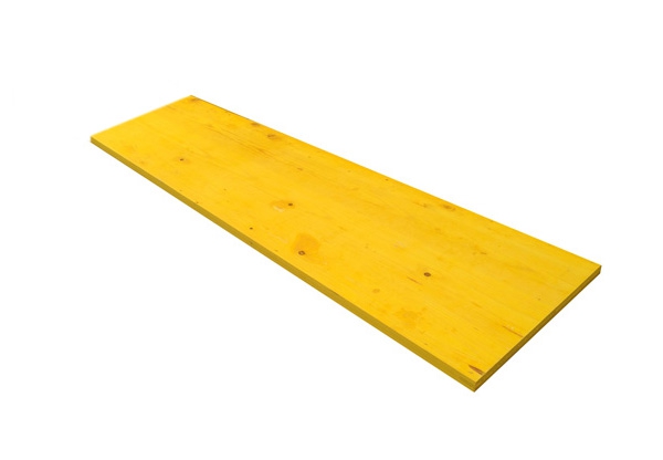 Panneau tricolé jaune épaisseur 27 mm Panneau tricolé jaune épaisseur 27 mm