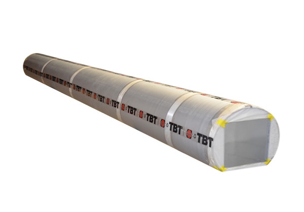 Tubes de coffrage mitoyen carré ou rectangle Tubes de coffrage mitoyen carré ou rectangle