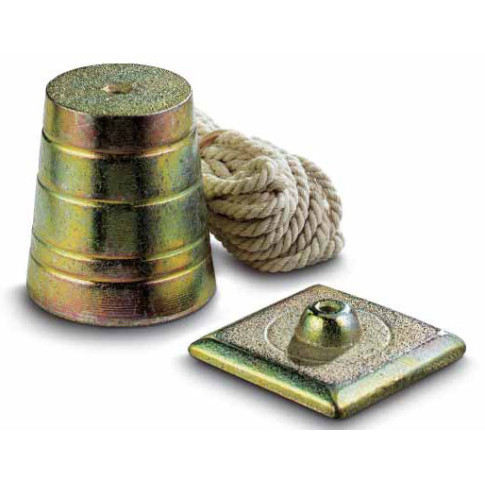 Plomb de maçon 500 gr et cordeau  STANLEY