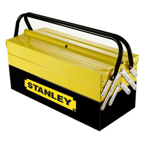 Boîte à outils métallique STANLEY 20,8 x 20,8 x 45 cm (LxHxP)