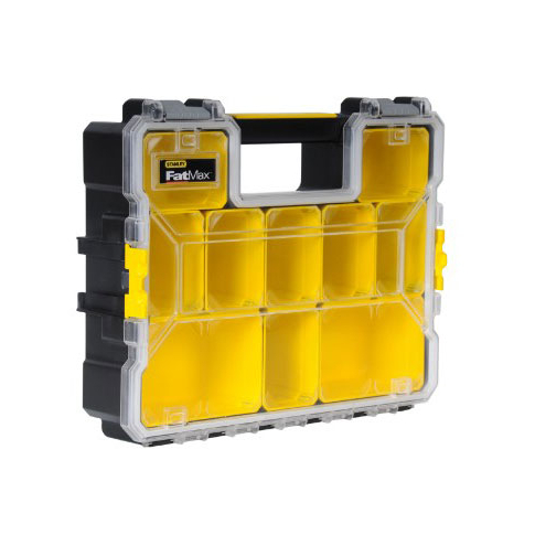 Organisateur FATMAX 10 compartiments 44,6 x 11,6 x 35,7 cm (LxHxP)