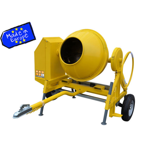 Bétonnière thermique 350L PRO Kholer tractable
