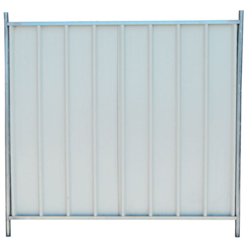 clôture mobile de chantier opaque 2,10 x 2,00 ml