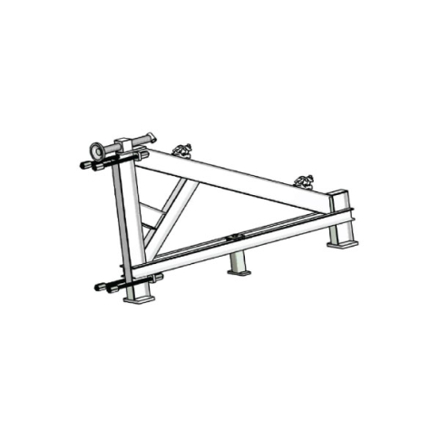 Tréteau réhausse 139 centimètres coff/1 face (Modul ht 150) V/1.50 (avec visserie) MODALU-MODACIER