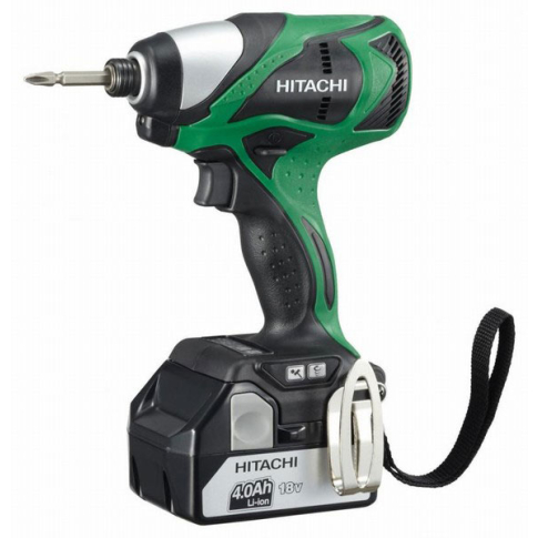 Visseuse à choc 18V 4Ah Li-ion HITACHI WH18DBDL4A