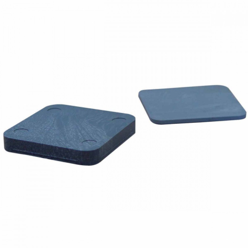 Cale plastique de réglage 70x70mm épaisseur 2 - 3 - 5 - 10 mm - Sac 250 cales