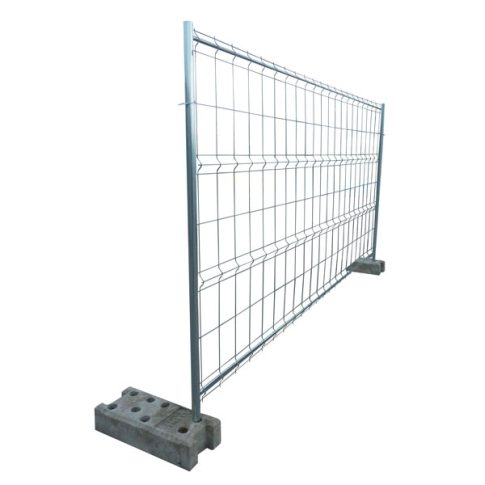 Clôture mobile de chantier grillagée 4 barres 2,00 x 3,50 ml