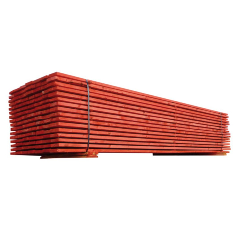 Planche rouge section 150 x 27 mm long 4 ml