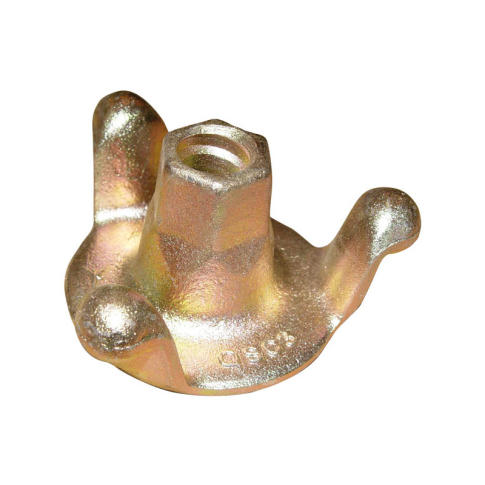 Écrou de coffrage acier forgé - 3 ailettes - base 65 mm (tige ø 17 mm)