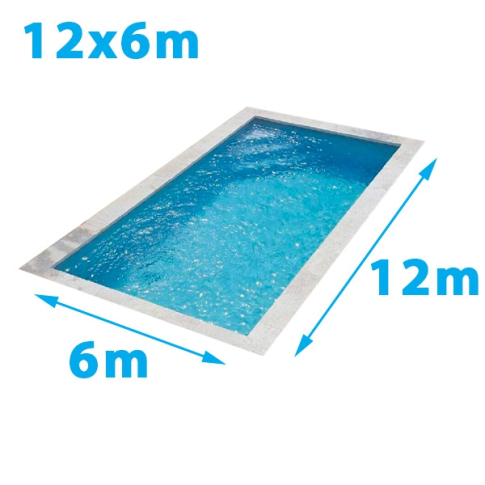 Lot de coffrage ALU complet pour piscine 12 X 6 mètres (hauteur 1,50 mètres) coffrage MODALU