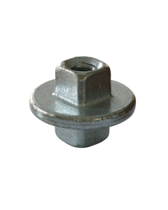 Écrou de coffrage acier forgé - carré - tête 36 base 90 mm (tige ø 23 mm) OUTINORD