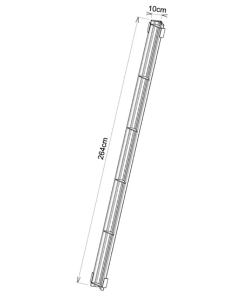 Angle extérieur 264  pour gamme ALU coffrage DEKO