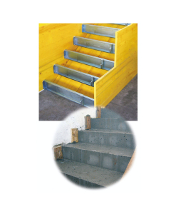 Contremarche acier ajustable 80-150cm pour coffrage escalier droit (1 pièce) 