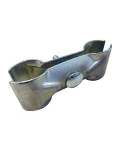 Collier de serrage anti vandalisme (pour clôture de chantier grillagée ou opaque)