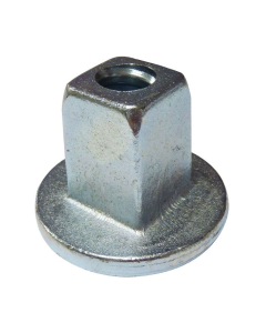 Écrou de coffrage acier forgé - carré monobloc - SATECO (tige ø 23 mm)