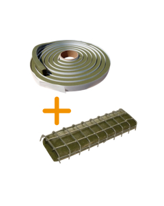 Pack joint hydrogonflant Bentorub + grilles Bentosteel (30 mètres)