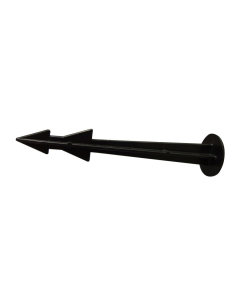 Pointe sapin en plastique PSPFIX  pour fixation du support isolant au béton (conditionnement au sac)