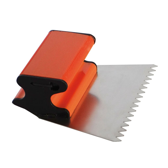 Ergolame carreleur inox dents pointues