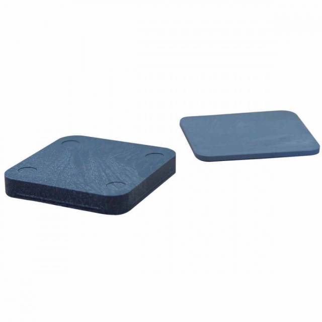 Cale plastique de réglage 70x70mm épaisseur 2 - 3 - 5 - 10 mm - Sac 250 cales