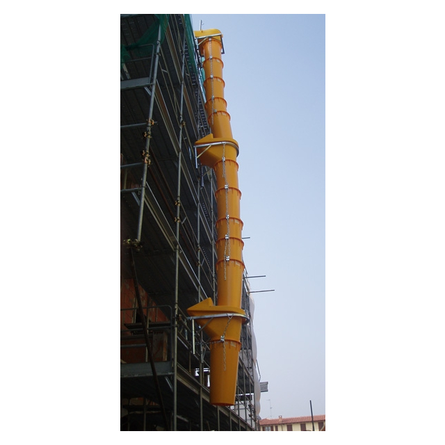 Kit goulotte à gravats de chantier complet (support + départ + goulottes)
