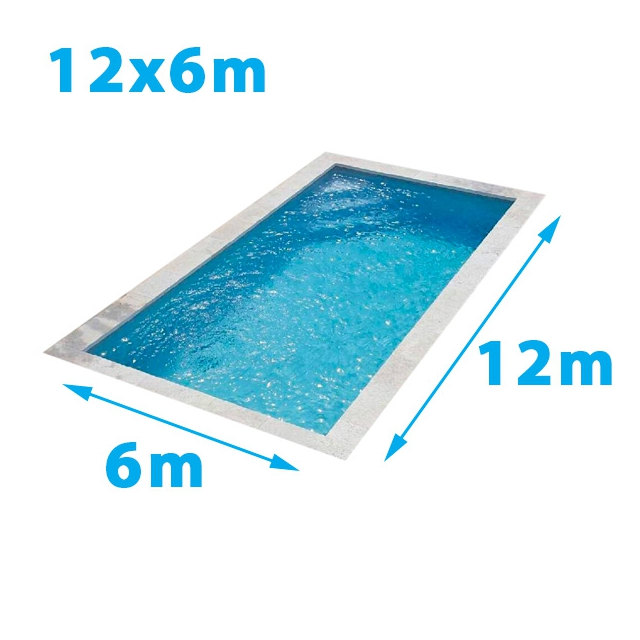 Lot de coffrage ALU complet pour piscine 12 X 6 mètres (hauteur 1,50 mètres) coffrage MODALU