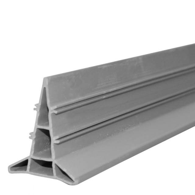Règle joint de dilatation en PVC - Haut. 40mm Long. 3 ml (paquet pour 66 ml)