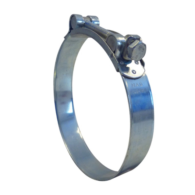 Collier de serrage pour tuyau caoutchouc de benne à béton diamètre Ø 200 mm