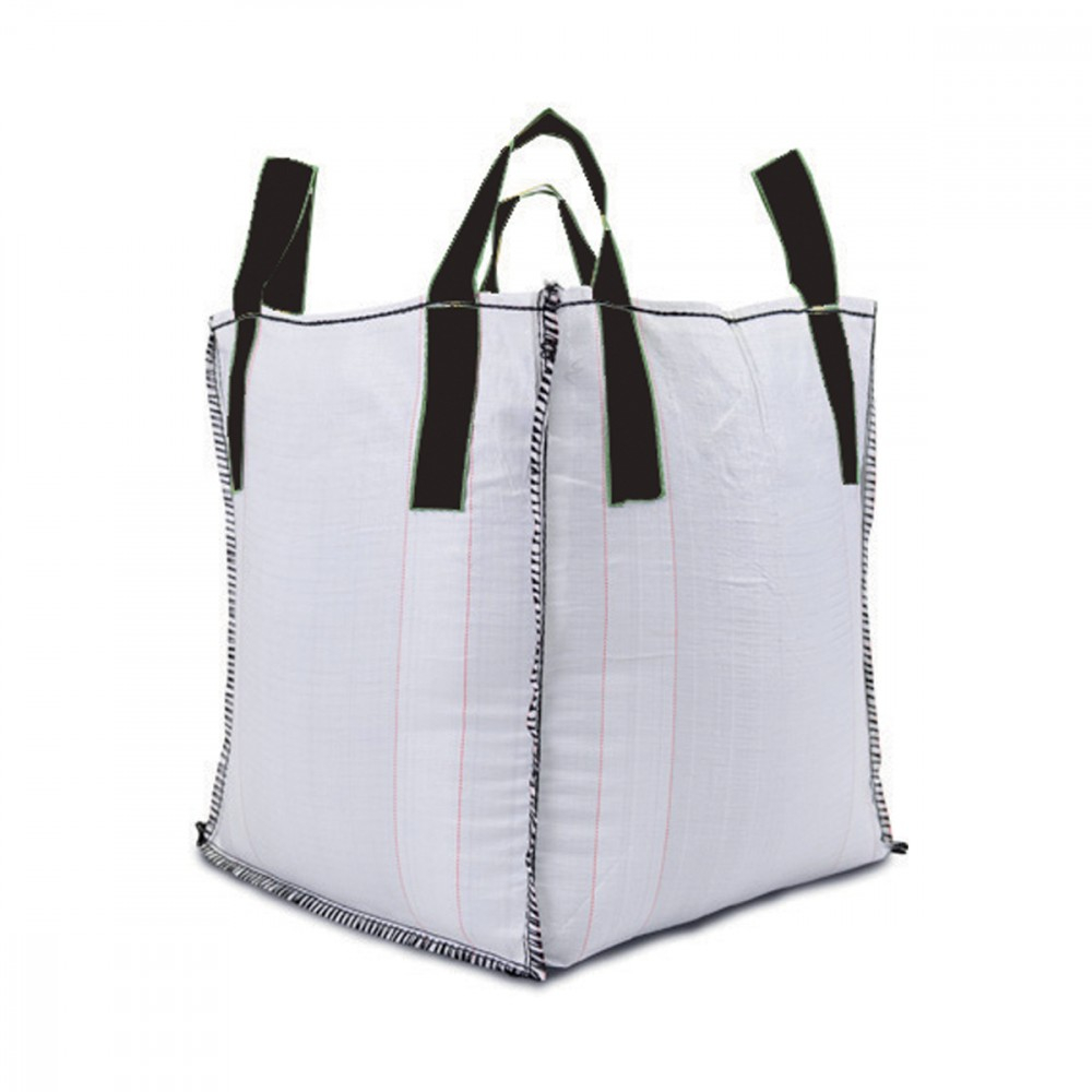 Lot 5 big bags chantier charge utile 1000 Kg 80x80x90 cm 4 sangles