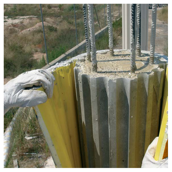 Moule Pour Pied De Colonne Romaine En Béton - DIY, Ornement Ciment, Neuf