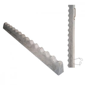 Cale b&eacute;ton double fixation